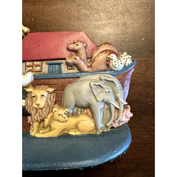 Midwest importers noah's ark cast iron door stop nursery decor - Picture 2 of 5